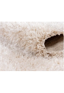 Dream Plain Beige Shaggy Rug