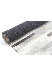 Elena Cow Hide Leather Rug
