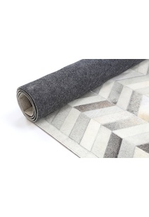 Elena Cow Hide Leather Rug