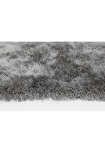 Elisa Plain Grey Thick Shaggy Rug