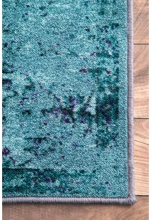 Ellie Overdyed Rubber Backed Rug