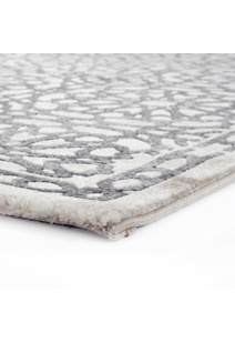 Fabian Damask Grey Rug