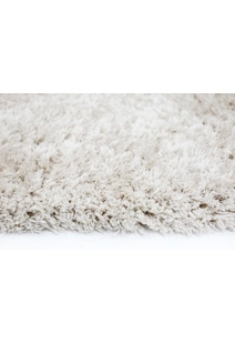 Flavia Plain Cream Shaggy Rug