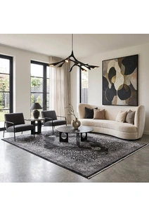 Fendi Traditional Medallion Rug