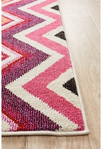 Gino Hexagon Pattern Rug