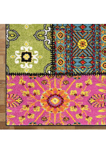 Grant Modern Patchwork Rug