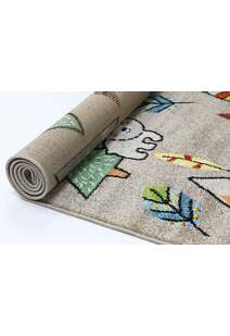 Hello Forest Animal Kids Rug