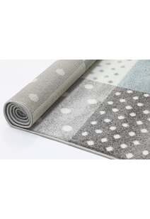 Hello Soft Moon & Stars Kids Rug 