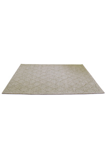 Harper Tan Diamond Wool Rug