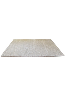 Harper Grey Diamond Wool Rug