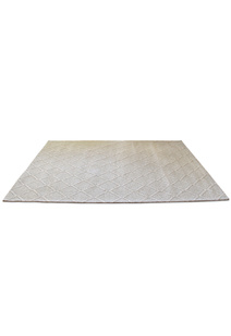 Harper Grey Diamond Wool Rug