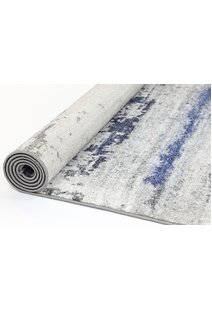 Juliet Blue Modern Abstract Rug