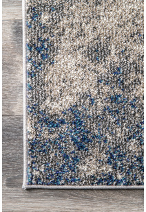 Kara Modern Blue Abstract Rug
