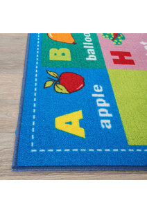 Kids Alphabet Pictures Rug