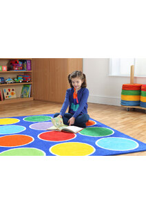 Kids Square Placement Rug