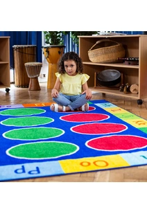 Kids Alphabet Placement Rug