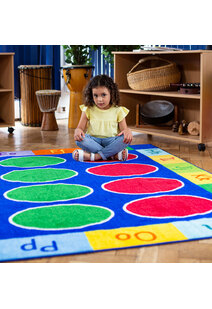 Kids Alphabet Placement Rug