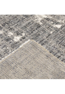 Kupa Modern Grey Shaggy Rug