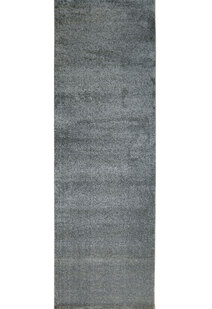 Leo Modern Thick Plain Grey Rug