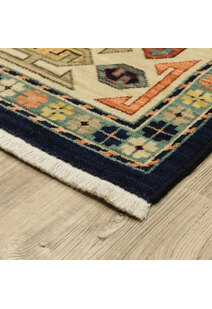 Leah Classic Medallion Wool Rug