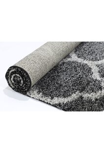 Lusso Moroccan Trellis Shag Rug