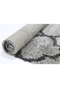Lusso Trellis Moroccan Shaggy Rug