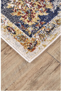 Lester Classic Floral Overdyed Rug