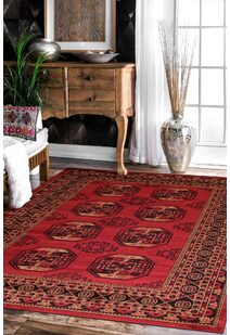 Miami Traditional Afghan Design Rug 
