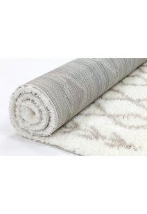 Maya Cream Moroccan Tribal Rug