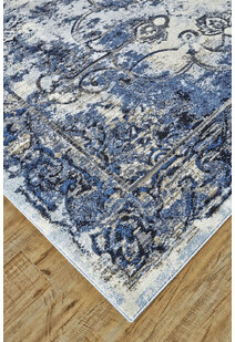 Melissa Blue Transitional Rug