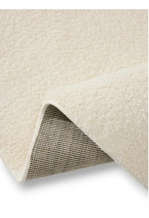 Mojito Plain White Shaggy Rug