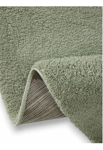 Mojito Plain Green Shaggy Rug
