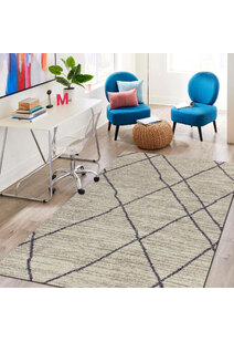 Nordic Beige Moroccan Rug