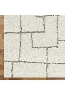 Oda Tan Modern Geometric Rug