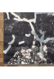 Orel Grey Contemporary Rug