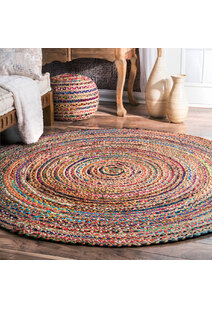 Polly Hand Braided Round Rug