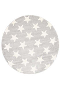 Petite Modern Grey Kids Star Rug