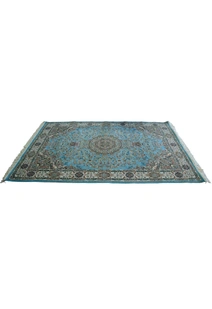Parsa Blue Medallion Oriental Rug