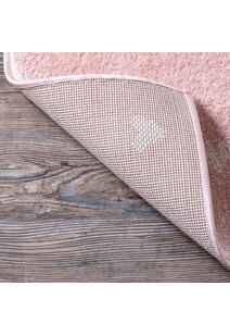 Poppy Pink Teddy Bear Kids Rug