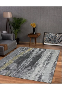 Roma Grey Modern Abstract Rug
