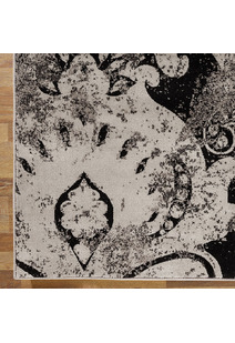 Sade Grey Contemporary Rug