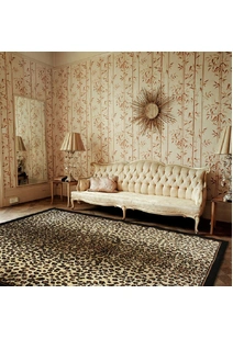 Safa Leopard Animal Print Rug