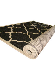 Storm Flatweave Trellis Rug