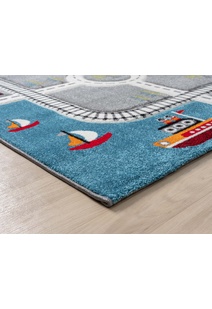 Speedy Kids Town Road Rug