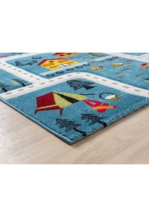 Speedy Kids Town Road Rug