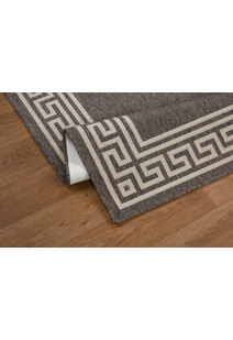 Soleil Greek Key Flatweave Rug