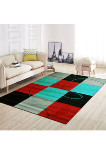 Sky Modern Square Pattern Rug