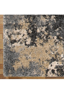 Unique Modern Grey Abstract Rug