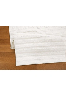 Viper White Modern Arch Rug