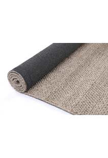 Zuri Tan Hand Loomed Wool Rug